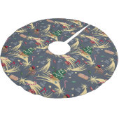 estampado navideño de regalos y dulces para niños kerstboom rok (Gekanteld)