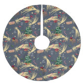 estampado navideño de regalos y dulces para niños kerstboom rok (Voorkant)