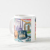 Estampillas De Distintos Países Koffiemok (Voorkant links)