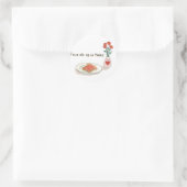 Estampillas del Día de la Madre Ronde Sticker (Tas)