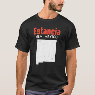 Estancia USA State America Reizen Nieuw Mexicaans  T-shirt
