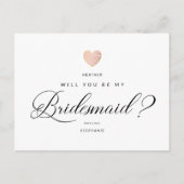 ¿Estará Minimalista Mi Novia? Briefkaart (Voorkant)