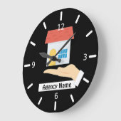 Estate Agency Large Clock Grote Klok (Hoek)