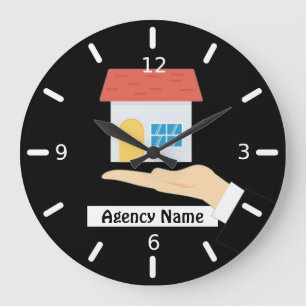 Estate Agency Large Clock Grote Klok