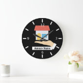 Estate Agency Large Clock Grote Klok (Huis)
