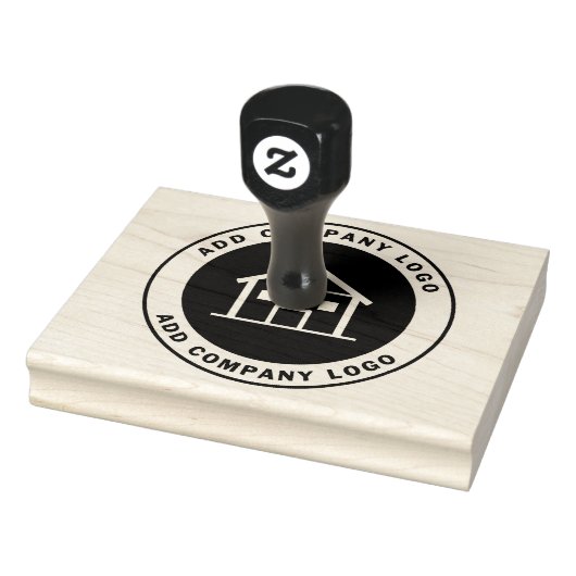 Estate Agent Custom Business Logo Rubberstempel (Stempel)