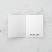 Estate Agent Custom Stationery Client Bedankkaart (Binnen)