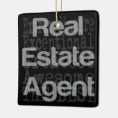 Estate Agent Extraordinaire Keramisch Ornament (Links)