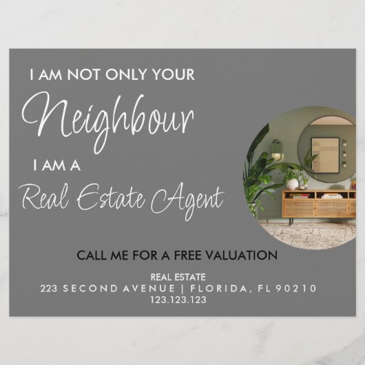 Estate Agent Flyer (Voorkant)