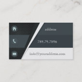 Estate Agent IT Manager SEO Specialist Visitekaartje (Achterkant)