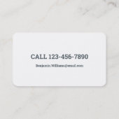 Estate Agent We kopen huizen Visitekaartje (Achterkant)