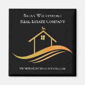 Estate Company Chic Custom Marketing Magneet (Voorkant)