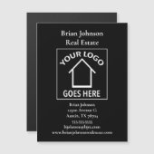 Estate Company voegt uw Logo Custom Magnet toe (Voorkant / Achterkant)