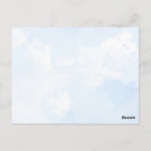 Estate Garden Pavilion Wedding Thank You Briefkaart (Achterkant)