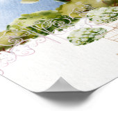 Estate Garden Pavilion Wedding Welcome Sign Poster (Hoek)