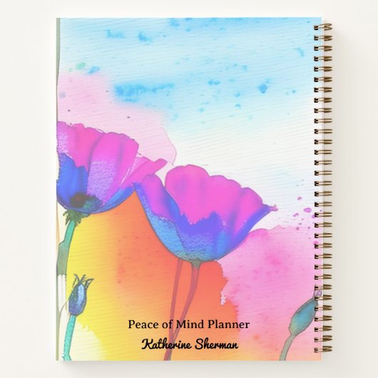 Estate Planning Gemoedsrust Einde levensplanner Notitieboek (Achterkant)