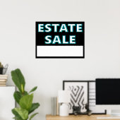 Estate Sale Poster (Thuiskantoor)