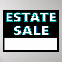 Estate Sale Poster