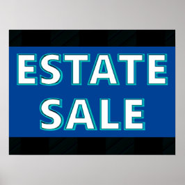 Estate Sale Poster