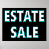Estate Sale Poster (Voorkant)