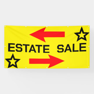 Estate-verkoop Spandoek
