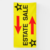 Estate-verkoop Spandoek (Verticaal)