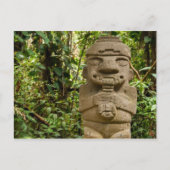 Estatua antigua que toca la flauta briefkaart (Voorkant)