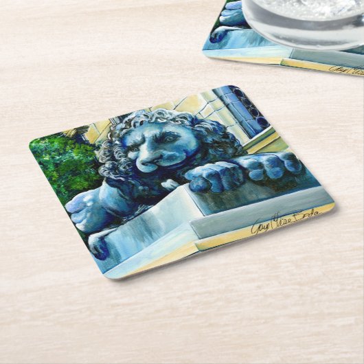 Esteed Feline, Washington DC, VS Kartonnen Onderzetters (Schuin)