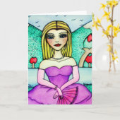 Estefania Congratulatiekaart Kaart (Gele Bloem)