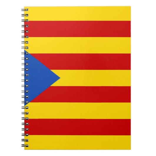 Estelada, bandera onafhankentista de Catalunya Notitieboek (Voorkant)