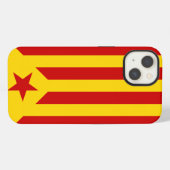 Estelada (rode versie) iPhone hoesje (Achterkant horizontaal)