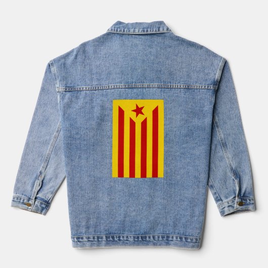 Estelada (roig) denim jacket (Achterkant)