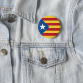 ESTELADA SENYERA CATALUNYA LLIURE RONDE BUTTON 5,7 CM (In situ)