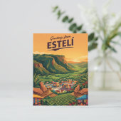 Estelí Nicaragua Briefkaart (Staand voorkant)
