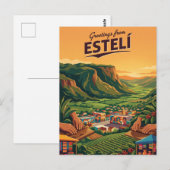 Estelí Nicaragua Briefkaart (Voorkant / Achterkant)