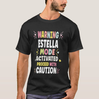 ESTELLA Persoonlijke Vrouwelijke Aangepaste ESTEL T-shirt