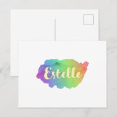 Estelle Briefkaart (Voorkant / Achterkant)