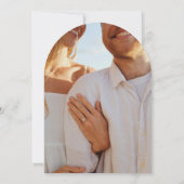 Estelle Elegant Wedding Kaart (Achterkant)