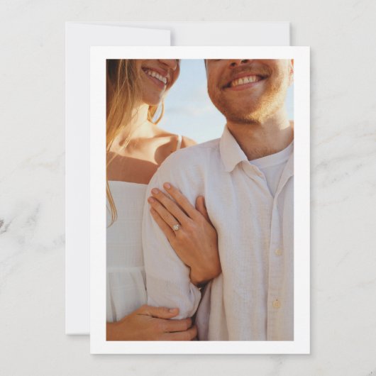 Estelle Elegant Wedding Save The Date (Achterkant)