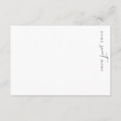 Estelle Minimalist First Home Wishes Kaart (Achterkant)
