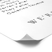 Estelle Minimum 3 Banquet Table Seating Poster (Hoek)