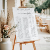 Estelle Minimum 3 Banquet Table Seating Poster