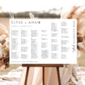 Estelle modern minimaal alfabetisch Poster