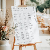 Estelle Modern Minimal 12 Poster voor tafelzitplaa