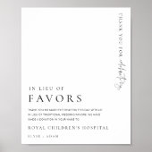 Estelle Modern Minimal in plaats van voetsporen Poster (Voorkant)