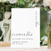 Estelle Modern Minimalistische Bloemen Bar Bord Poster