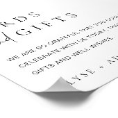 Estelle Moderne Minimale Kaarten en cadeauborden Poster (Hoek)