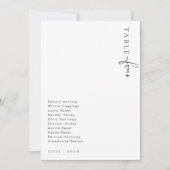 Estelle Moderne Minimalistische Tafelnummer Bruilo (Voorkant)