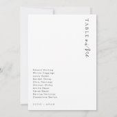 Estelle Moderne Minimalistische Tafelnummer Bruilo (Achterkant)