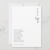 Estelle Moderne Minimalistische Tafelnummer Bruilo (Achterkant)